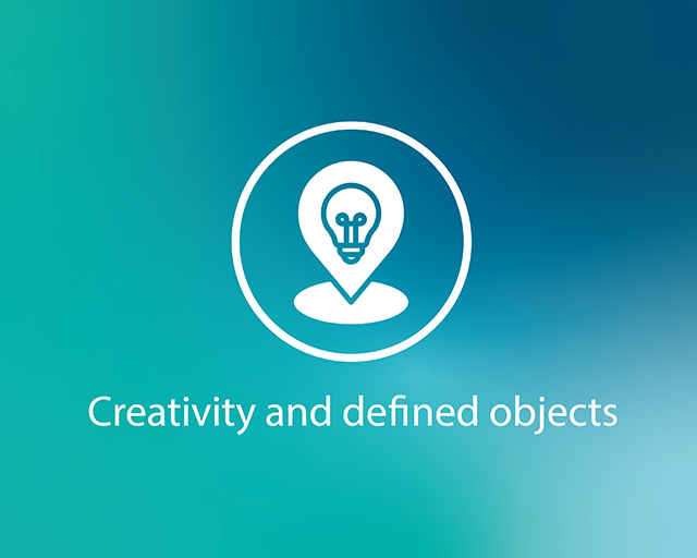 Creativity and defined objects
