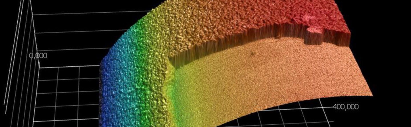 Determination of layer thickness using a specimen slice.