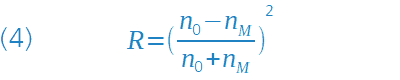 Calculation of the intensity R = r².