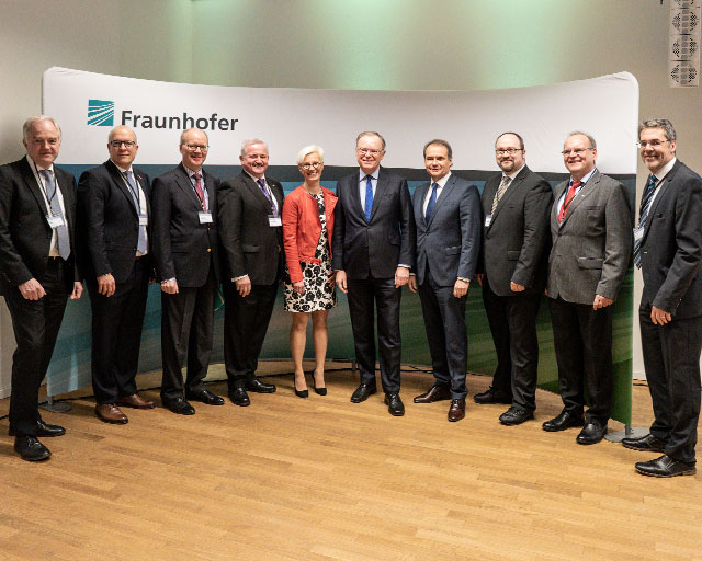 Inauguration of the Fraunhofer Project Center for Energy Storage and Systems ZESS in Braunschweig, Germany.