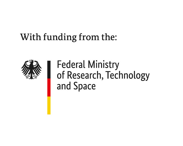 Förderlogo des Bundesministeriums für ­Forschung, Technologie und Raumfahrt