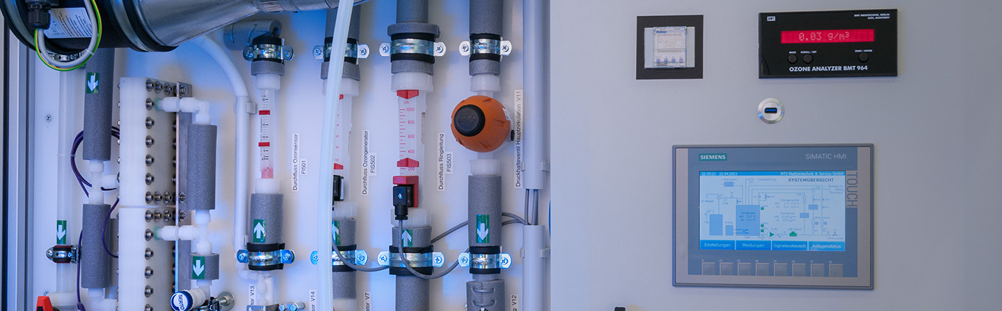 ”DiaDis” diamond electrode demonstrator for on-site production of ozonated water.