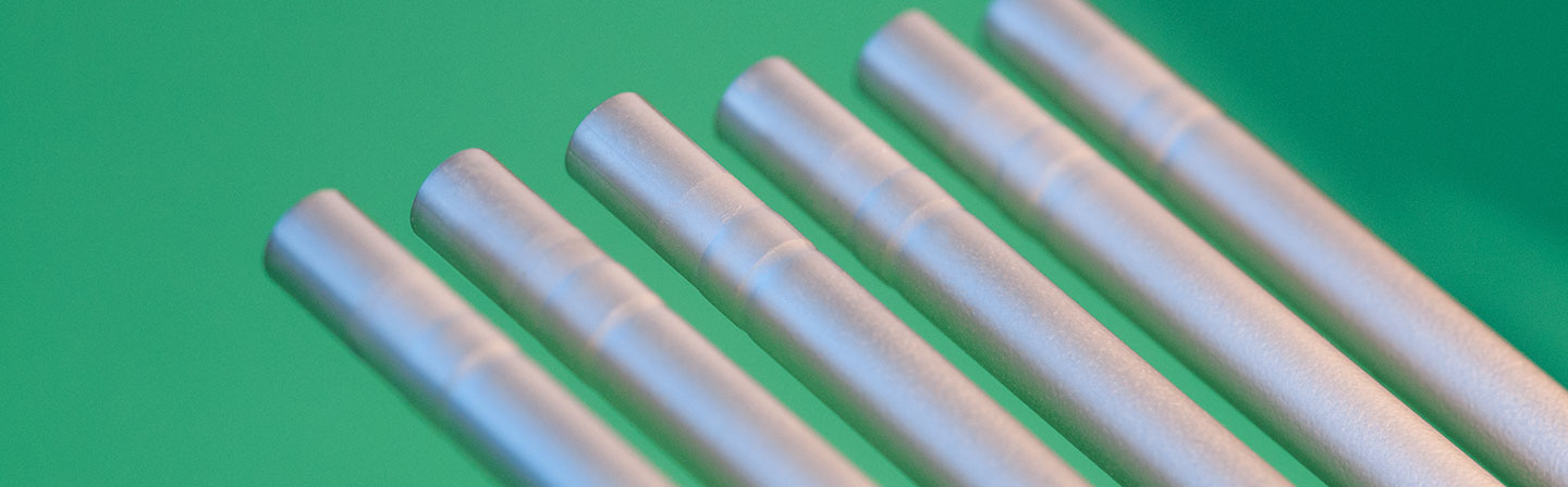 Gas-separation membrane tubes with a PVD palladium surface.